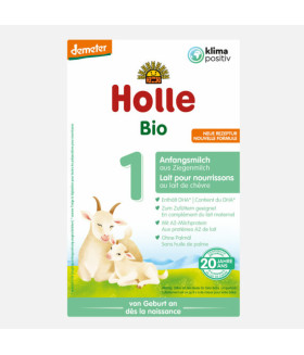 Holle Goat Stage 1 Organic (Bio) Infant Milk Formula (400g)